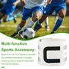 Captain Armbands for Soccer Adjustable Football Basketball Player Arm Bands Nylon Elastic "C" Bands Team Sports Accessories for Adults Youths