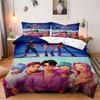 K-Pop Demon Hunters Beddding Set for Fan Kids Machine Washable Durable King Queen Twin Size for K-pop Girls Home Bedroom Decor