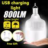 5000LM Portable Outdoor Camping Lights USB Rechargeable Lamp LED Emergency Bulb Hook High Power Tents Lantern Night Lights Bulb