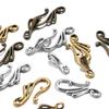 10Set Jewelry Finding Musical Note Shape Clasps Connector For Necklace Bracelet Making Supplies