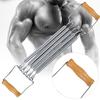 Wooden Handle Removable Spring Chest Expander Developer Household  Exercise Muscle Fitness Equipment