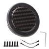 Steering Wheel Horn Button 50mm Diameter Carbon Fiber Universal for 6 Bolts Steering Wheel