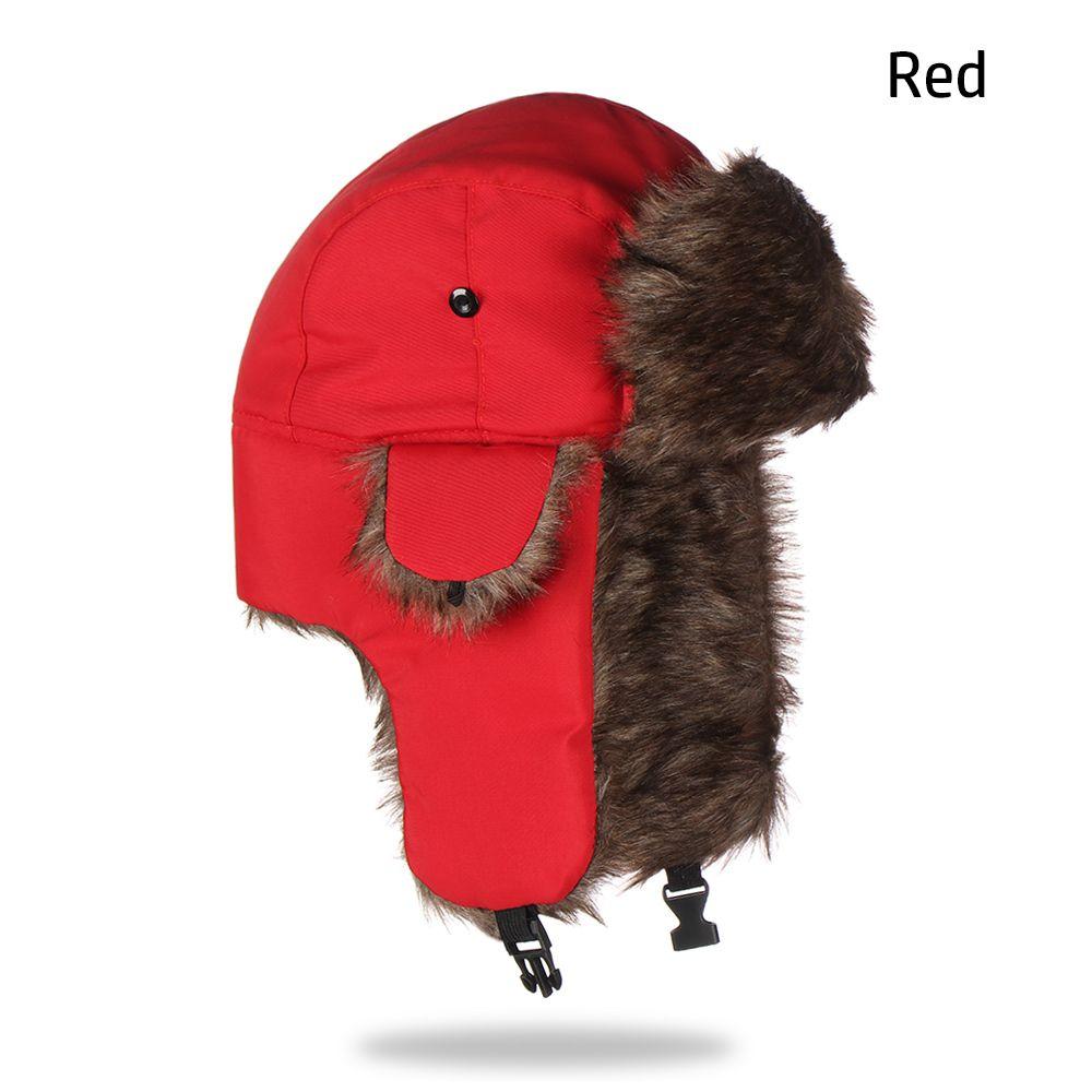 Outdoors Earflap Trapper Ski Hat Winter Hats Winter Cap Russian Ushanka