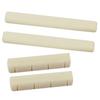 SONONIA 2 Sets Cow Bone Bridge Saddle for Ukulele Stringed Instrument Parts White