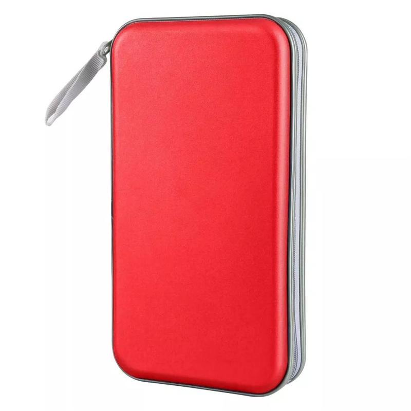80Sheets Cd Dvd Carry Case Cover Disc Storage Holder Cd Sleeve Wallet Album Hard Box Plastic Pack Disc Dvd Disc Pack