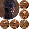 1PC Women's Hair Jewelry Wooden Hairpins Hair Stick Tassel Pendant Headdress Headwear Hair Clips