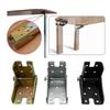 2Pcs Corrosion Resistance Self-Locking Hinge Folding Table Legs Hinges  Dining Table