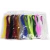 100Packs Crystal Holographic Flashabou Krystal Flash Tinsel Fly Tying Materials Twisted Strands Tinsel Wing Tail Craft