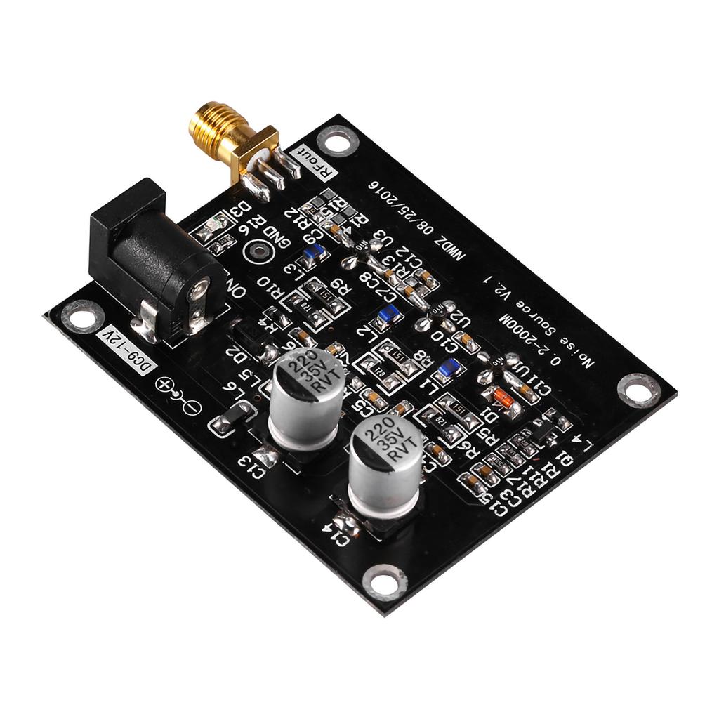 1PC 1.5GHz Track Noise Source Board Module High Flatness Filter Antenna Amplifier Black