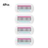 4Pcs Razor Blade For Women 4 Layer Stainless Steel Shaving Blades Safety Beauty Shaver Female