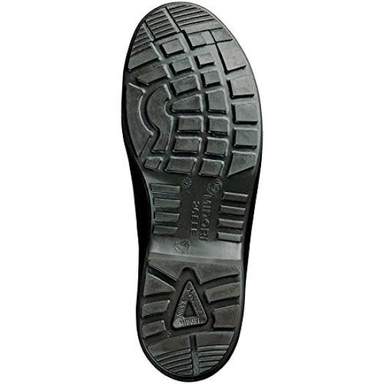 Safety Long JIS [Midori Anzen] Shoes, Laces, Standard, CJ030, Black, 27.0cm