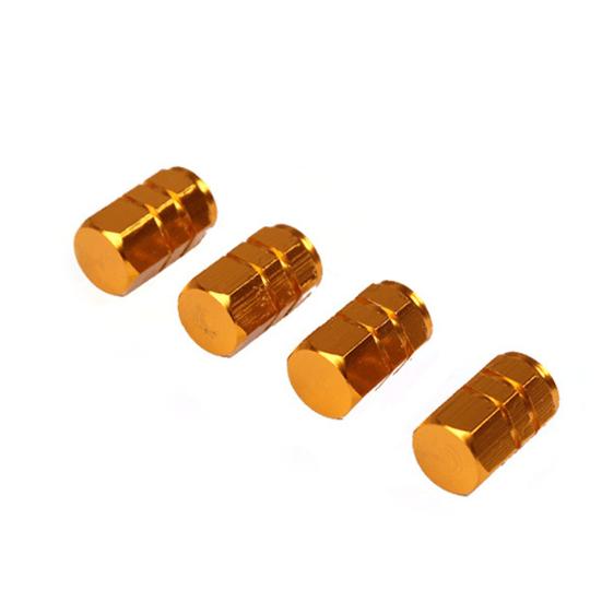 4Pcs Truck Car Bike Aluminum Tire Wheel Rims Stem Air Valve Caps Tyre