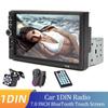 Car Radio 1 Din Bluetooth HD 7" Touch Screen Stereo 12V FM ISO Power Aux Input Bluetooth USB Mirror Link Universal Autoradio