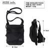 Porter FORCE Shoulder Bag W150 X H180 [Porter] 855-05461 Black/10 Approx. (mm)