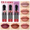 Two Velvet Lipstick Pens In A Box Matte Mist Finish Durable Waterproof Easy Color Crayon Lipstick Pens