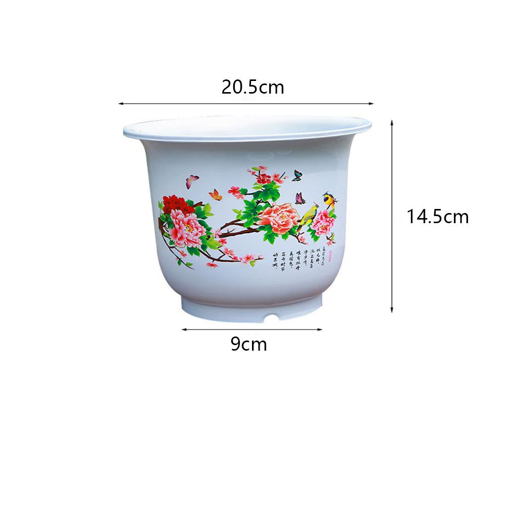 Thickened Flowerpot Resin Decorative Pots New Flower Pot