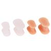 2Pcs I-Shaped Toe Splitter Gel Toe Separator Corrector Straightener Soft Silicone Toe Protector Spacer Foot Care Tool