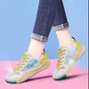 New Summer Women's Shoes Trendy Hollowed Mesh Shoes Breathable Lightweight Exercise Soft Bottom Travel Shoes Women's Casual Shoes