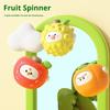 Cartoon Fruit Spinning Top Toy Multi-player Interactive Banana Orange Durian Pear