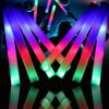 10PCS LED Glow Sticks Bulk Colorful RGB Glow Foam Stick Cheer Tube Dark Light for Xmas Birthday Wedding Party Supplies