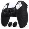 eXtremeRate PlayVital Guardian Protective Cover for Ps5 with Stick Cap Edition, Controller, [black]