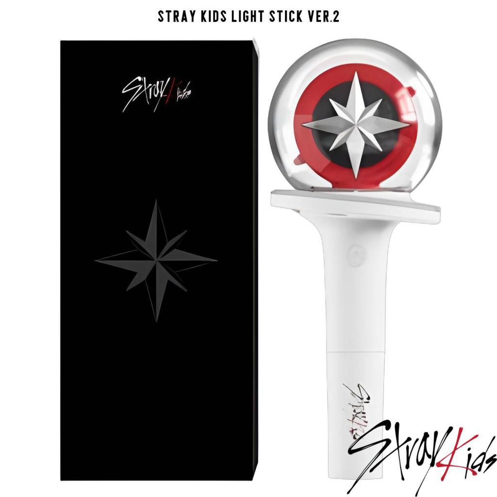 Stray Kids Official Light Stick Ver.2 | Bluetooth 5.0 & OLED Display | Must-Have for K-POP Concerts