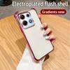 For Infinix Note 30 Case Infinix Note 30 4G Cover X6833B Phone Case Soft Bumper Shockproof Protect Cover Clear Electroplate