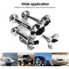 Akozon145DB Train Air Horn Kit 4 Trumpets Loud Train Horn 160mmDia 120 PSI Air Compressor for Van Most 12V Vehicles Trucks, Cars, Boats,