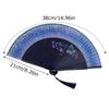 Chinese Style Multiple Colors Decorative Folding Fan Ornament Art Craft Performance Props Bamboo Dance Party Show Gift Accessories