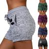 Fashion Women Quick-drying Casual Sports Shorts Print Elastic Short Yoga Pants