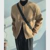 Men's Korean-Style Loose Knitted Cardigan Sweater - 2024 Autumn/Winter Collection