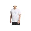 Light Sports Wujie Series Logo Print Crew Neck T-Shirt Men Tops White IT4991
