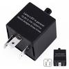 12V 3-Pin LED Adjustable Electronic Flasher Relay for Turn Signal Light