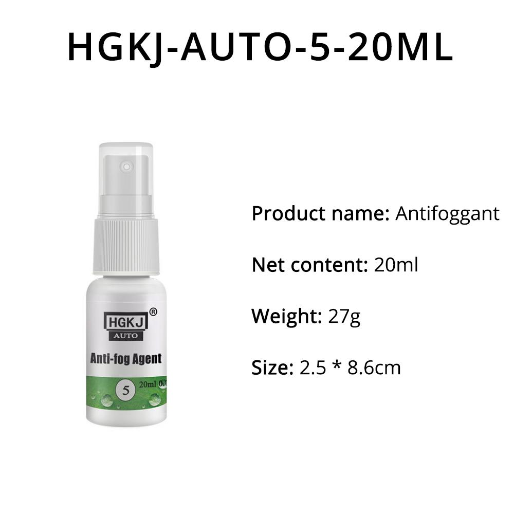 HVIERO-5 20/50/100ml Car Window Spray Glass Cleaner Paint Care Shampoo Polishe Waterproof Rainproof Anti-Fog Agent Water Repellent