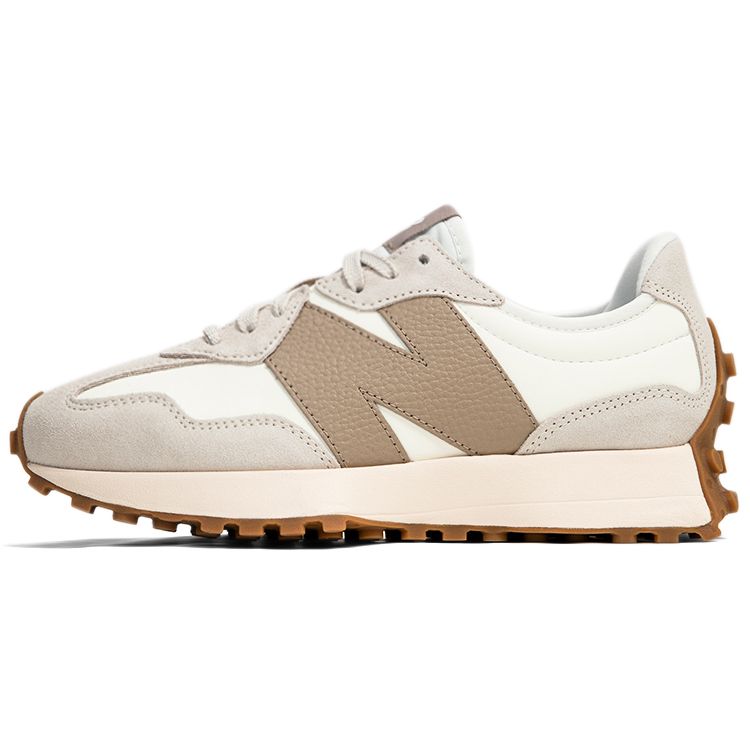 New Balance 327 Moonbeam Driftwood Unisex Sneakers Cream U327LZ