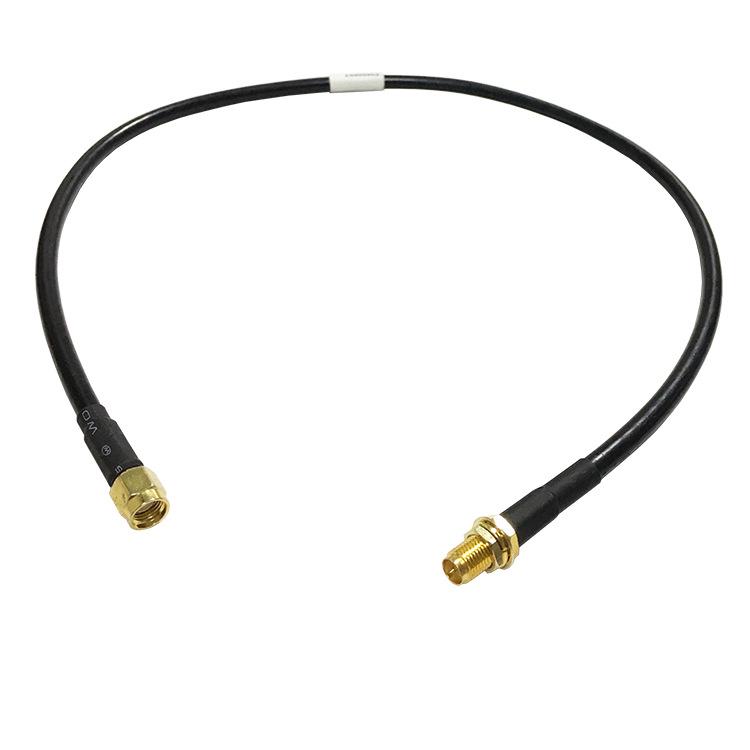 200-Wire RP-SMA Male To Female Antenna Extension Cable for Wireless Network Card