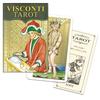 Nichiyu Mini Tarot 78 Cards for Fortune Telling Tarot with Japanese Instruction Manual Cards, [Miniature Visconti-Sforza <Lo Scarabeo>] "Pocket