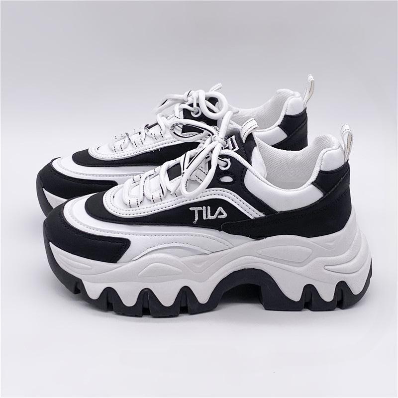 Korean Version Women Shoes Thick Bottom Elevated Increase 2024 New Casual Simple All-match Running Women Sneakers Autumntime