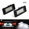2pcs License Plate Number Lights 24LED No Errors E60 E61 E93 Practical