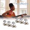 Knob Replacement Machine Heads Tuners Bass Guitar Tuning Pegs Folk Guitar Accessories L R Triplet