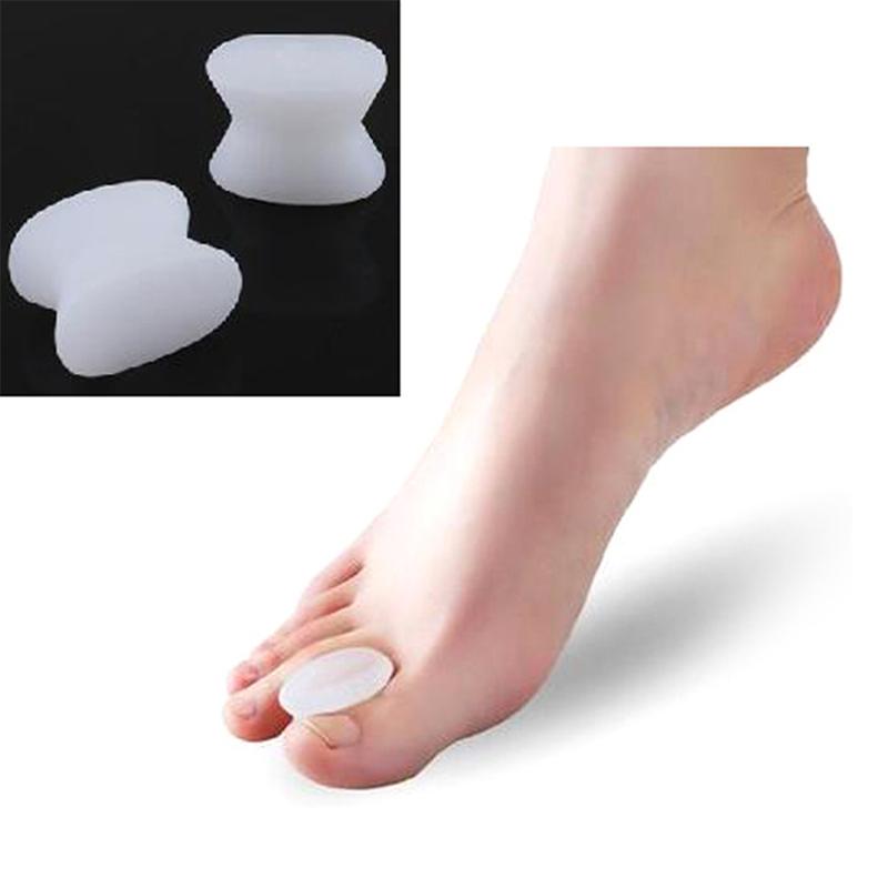 1 Pair Silicone Thumb Braces Overlap Toe Splitters