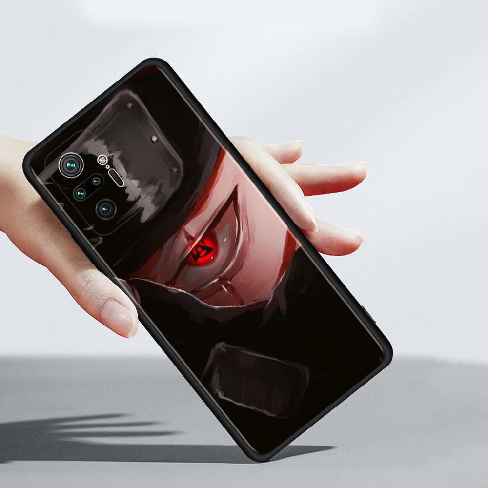Phone Case for Xiaomi Redmi 9 9a 9c 8 K40 Note 9s 9 10 11 8 Pro 7 11t 9t 8t Cover Silicone Coque Anime Naruto Kakashi