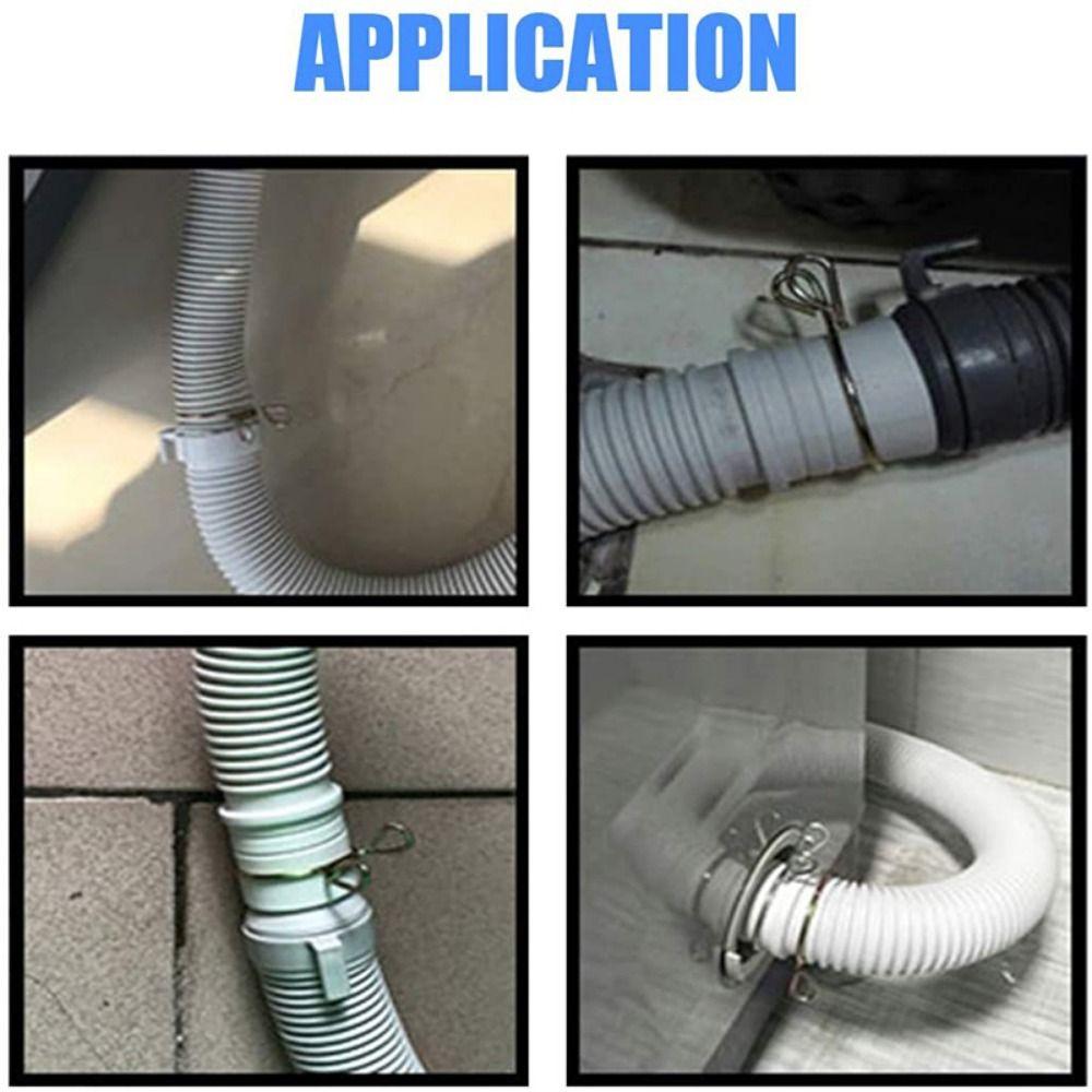 10Pcs Air Tubing Hose Clamp Assortment Kit Spring Hoop  Fuel Tube Water Pipe Motorcycle Scooter