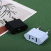 2Pcs Eu Adapter Travel Converter Adapter American China Us To Eu Plug Euro Plug Electrical Adapter Ac Electrical Socket