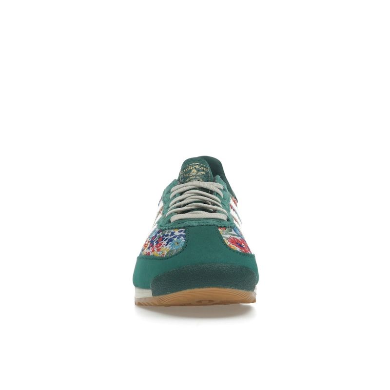 Liberty London X Adidas  SL72 OG Floral Embroidery Women Sneakers Green Collegiate-Green Cream-White JH7226