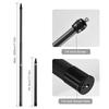 Portable Selfie Stick Carbon Fiber Stand Camera Bracket 1/4 Inch Screw Mount 45.5cm-280cm/