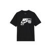 Sportswear Logo Print Comfortable Crew Neck Short Sleeve T-Shirt Men Tops Black CZ4662-010