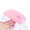 6w Mini Nail Dryer Machine UV LED Lamp For Gel Nail Polish Home Use Mini UV Gel Varnish Dryer Lamp Nail Art Tools