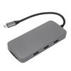 10 In 1 Docking Station Multiport Usb3.0 High Speed USB C Hub Adapter for OS for Windows for