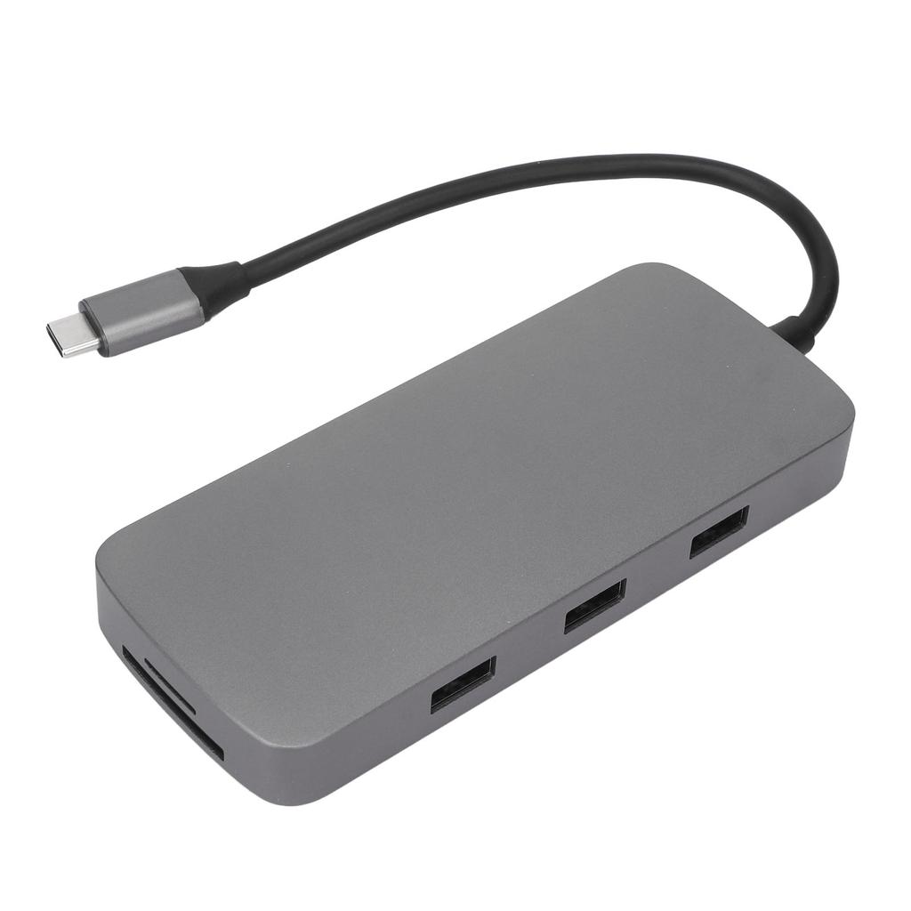 10 In 1 Docking Station Multiport Usb3.0 High Speed USB C Hub Adapter for OS for Windows for